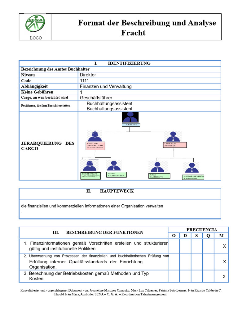 Format Deskription Und Analyse Der Aufgabe - Funktionshandbuch | PDF