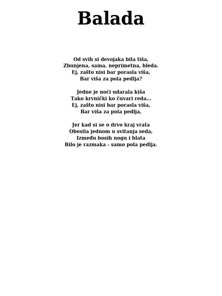 Balada | PDF