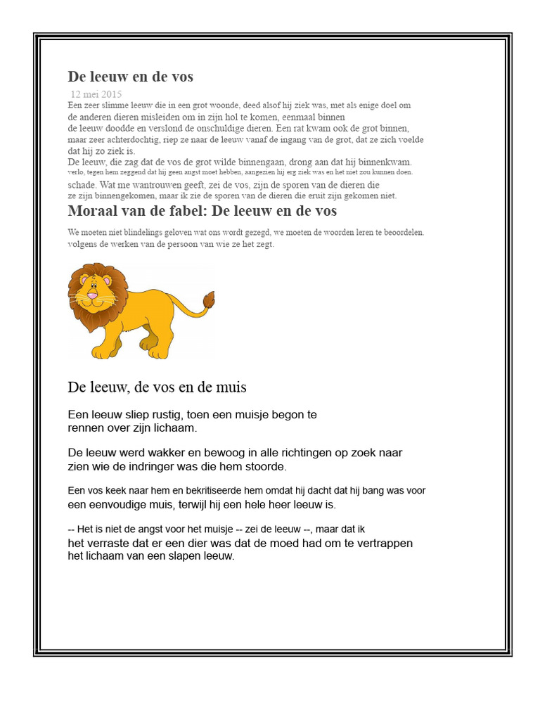 Fabel | PDF