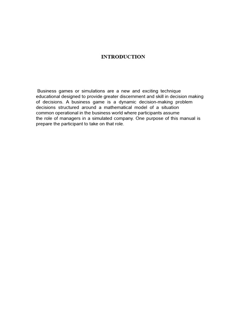SIMPRO Simulator | PDF | Simulation | Decision Making