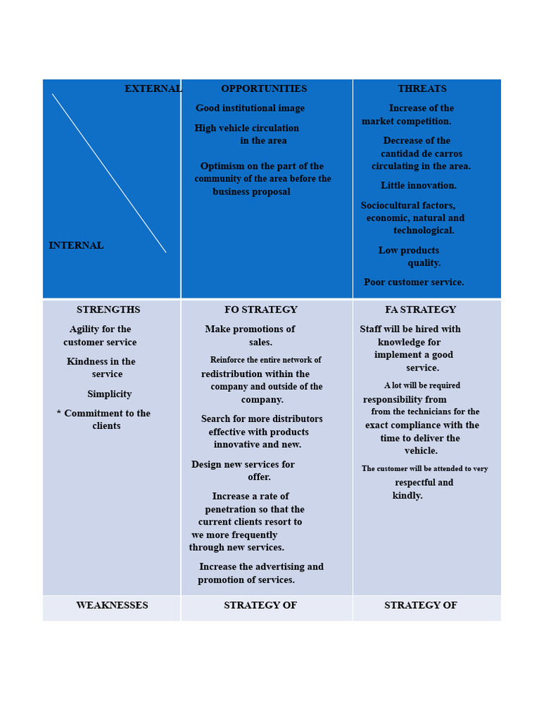 Doffa Matrix | PDF | Swot Analysis | Business Process