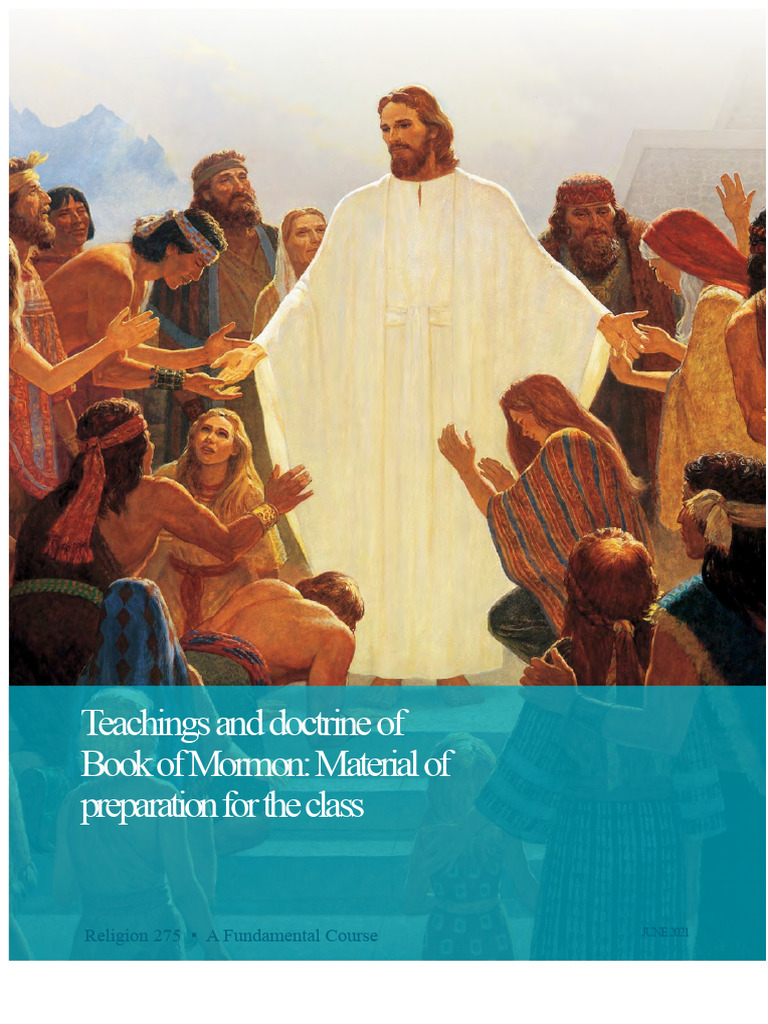 Teachings and Doctrine of The Book of Mormon Preparation Material For ...