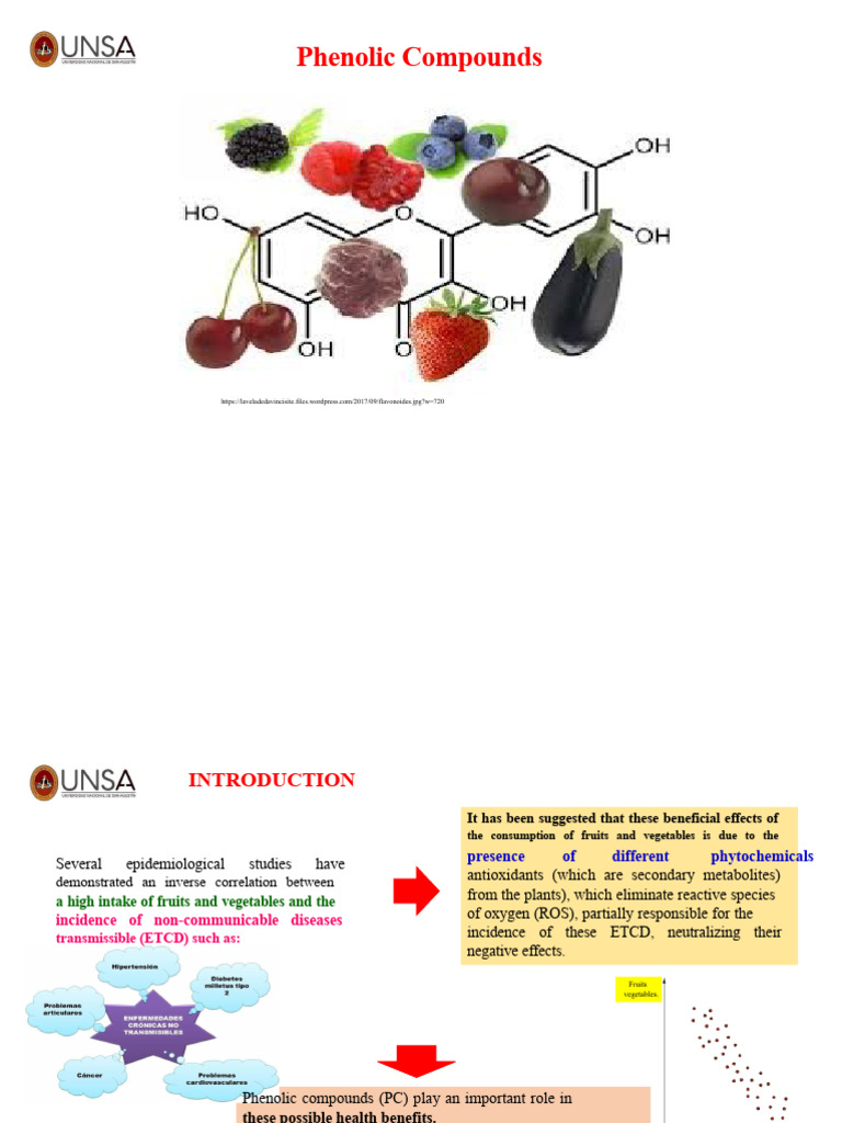 Health Benefits of Phenolic Compounds | PDF | Metabolism | Phenolic ...
