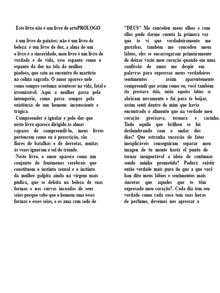 Reflexões sobre o Amor e a Dor | PDF | Amor | Virtude