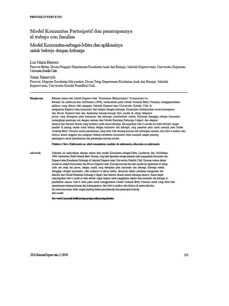 Model Anderson | PDF