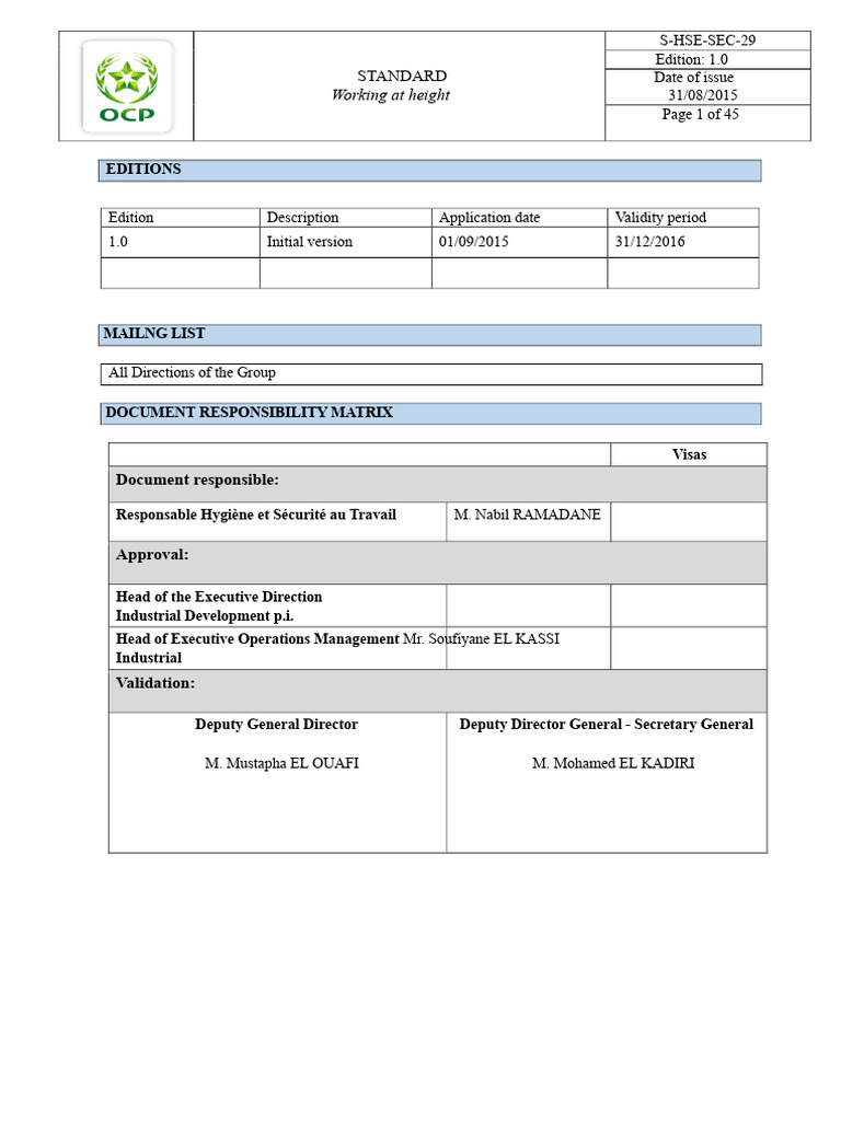 S-HSE-SEC-29-Standard 