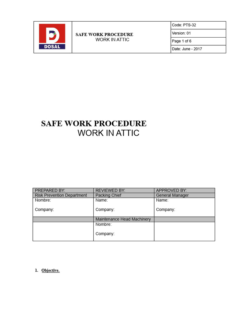 PTS 32 - Attic | PDF | Personal Protective Equipment | Machines