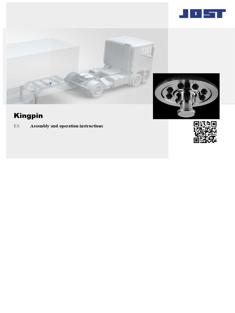 Kingpin Assembly & Operation Guide | PDF | Screw | Nut (Hardware)