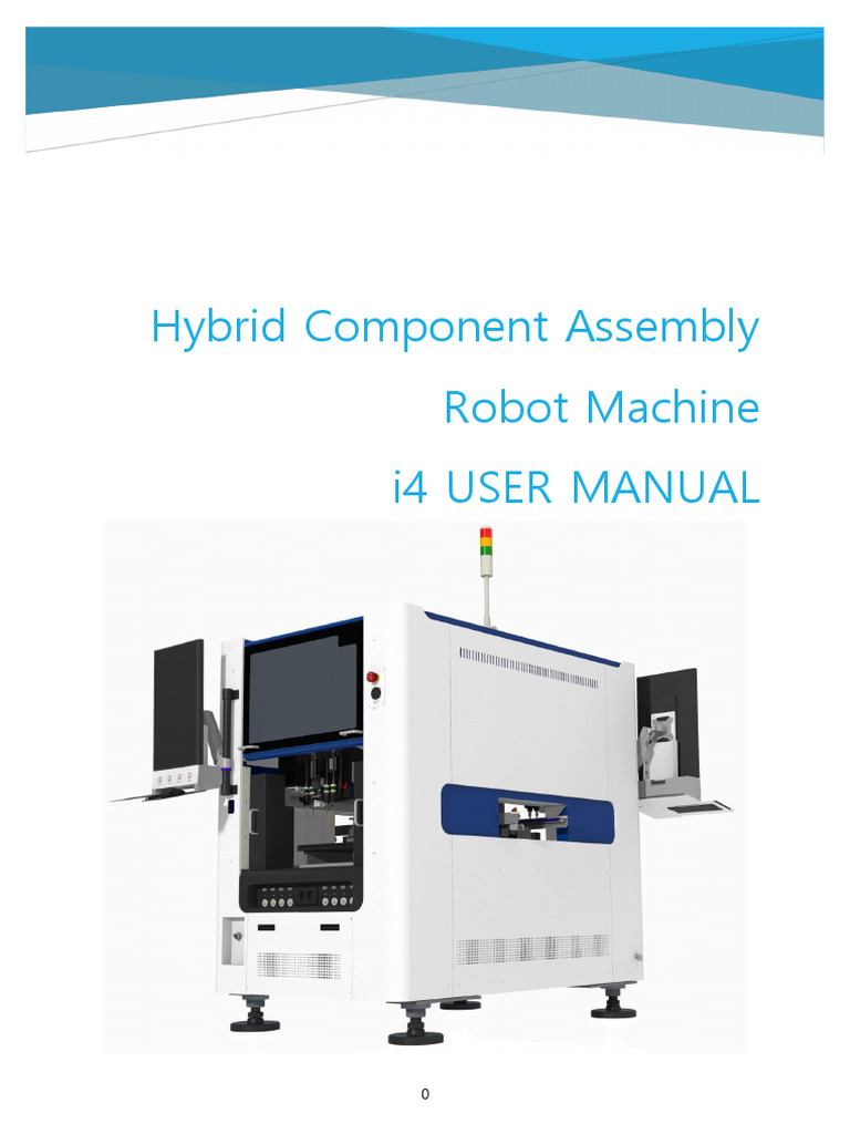 Hybrid Component Assembly Robot Manual | PDF | Electrical Connector ...