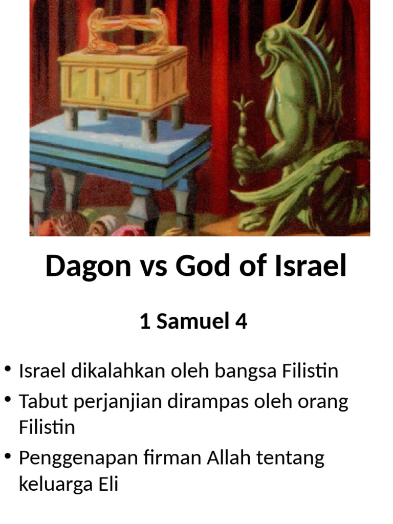 Dagon vs Tuhan Israel: Kekuatan dan Hukuman | PDF