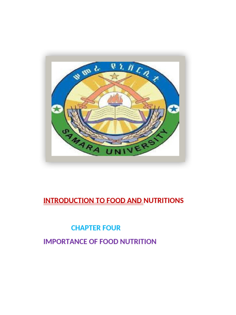 Understanding Food Nutrition Essentials | PDF | Nutrition | Diet ...