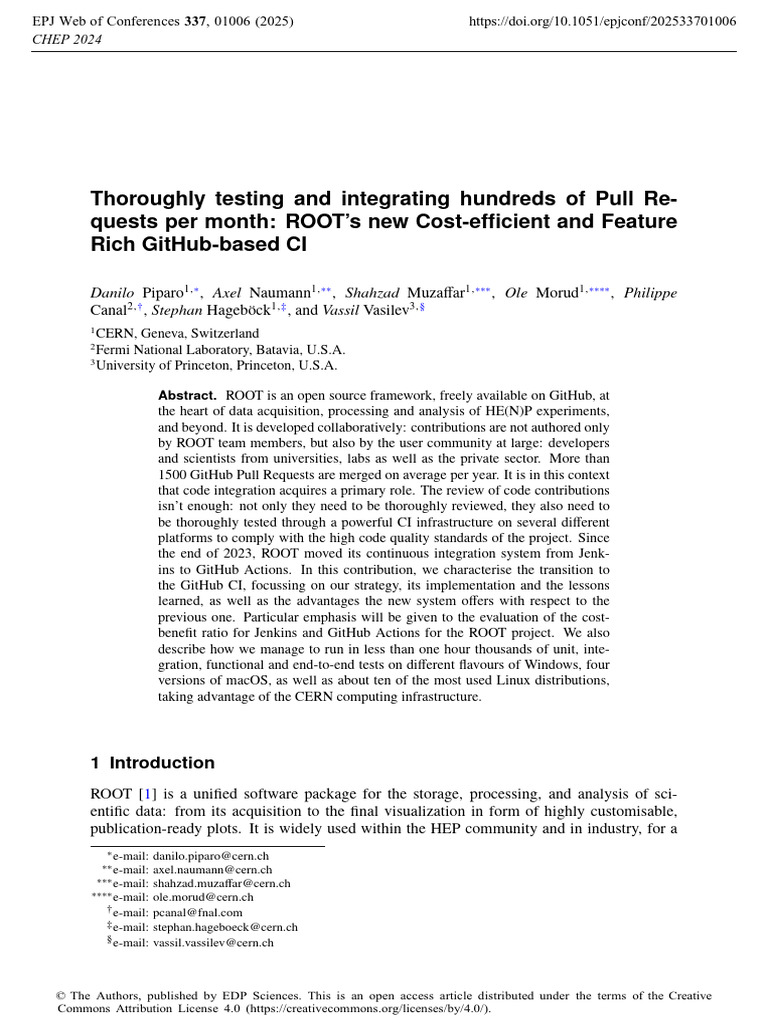 Thoroughly Testing and Integrating Hundreds of Pull Request Per Month ...