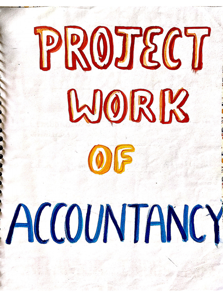 Accountancy Class 12 Project | PDF