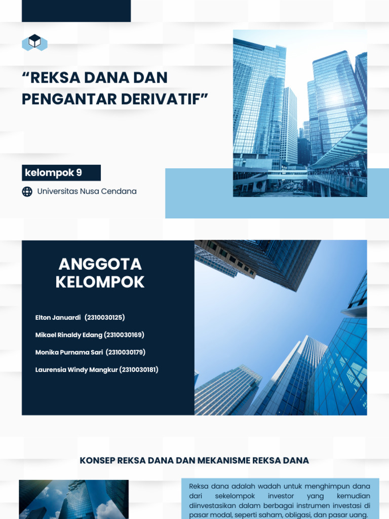 Reksa Dana dan Derivatif: Panduan Investasi | PDF