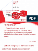 ESTERIFIKASI