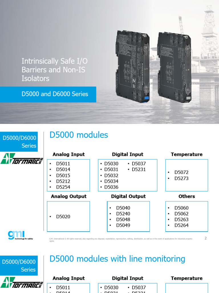 Intrinsically Safe I/O Modules Overview | PDF | Amplifier | Electrical ...