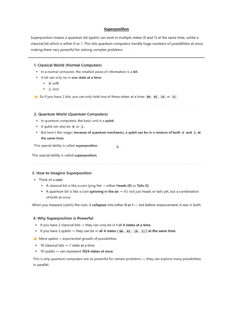 Superposition | PDF