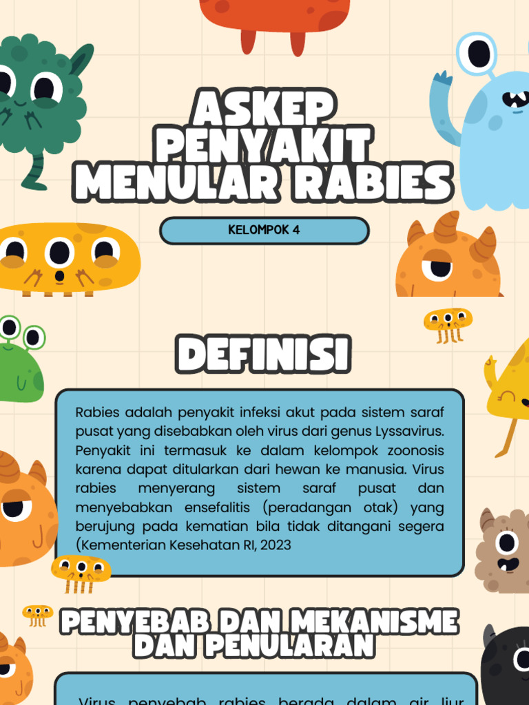 Penanganan dan Pencegahan Rabies | PDF