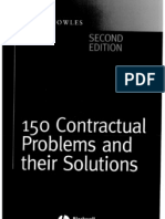 150 Contractual Problems & Their Solutions - Roger Knowles