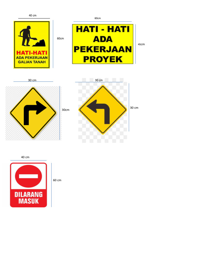 Rambu-Rambu Proyek | PDF