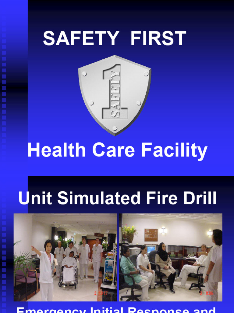 Hospital Fire Safety and Evacuation Guide | PDF | Fires | Smoke