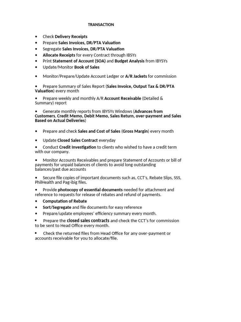 Ar Task | PDF | Receipt | Tax Refund