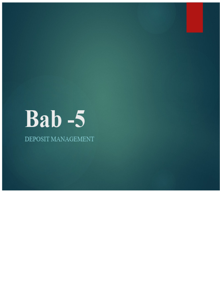 Bab -5 | PDF