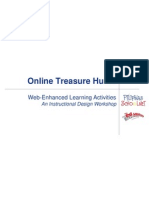 Online Treasure Hunts for Web-Enhanced Learning
