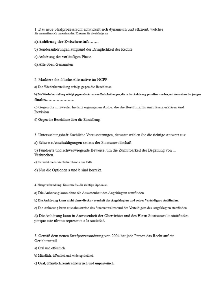 Fragenkatalog NCPP | PDF