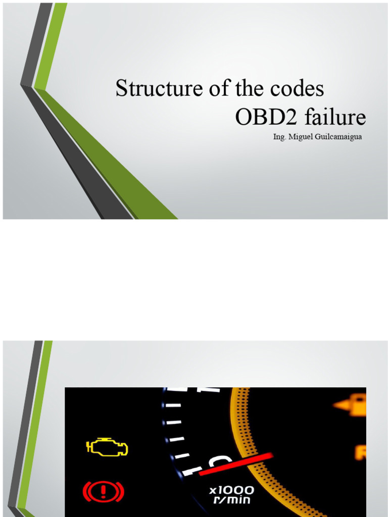 Understanding OBD2 Fault Codes | PDF | Mechanical Engineering | Vehicles