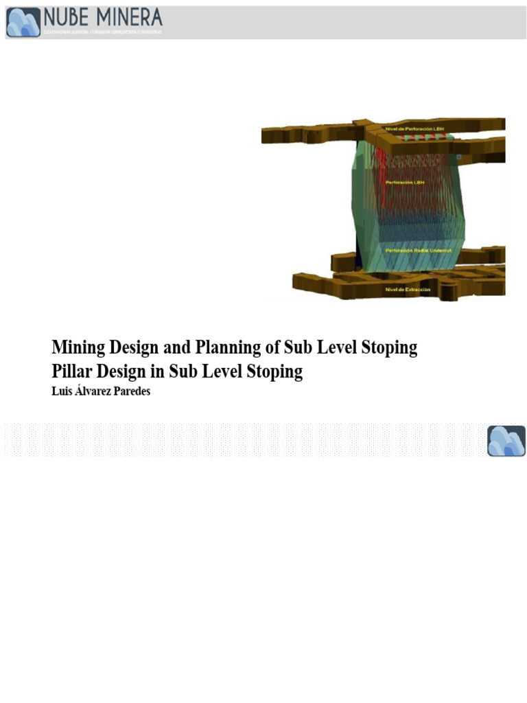 Sub Level Stoping Pillar Design Guide | PDF