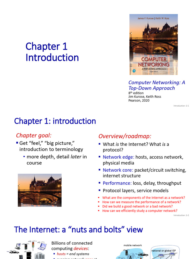 Chapter 1 Introduction 64 Slides-Naik | PDF | Computer Network ...
