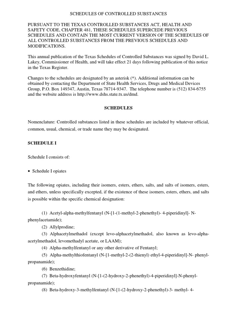 gabapentin controlled substance in texas