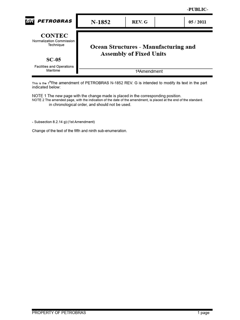 Ocean Structures Manufacturing Standards | PDF | Welding | Construction