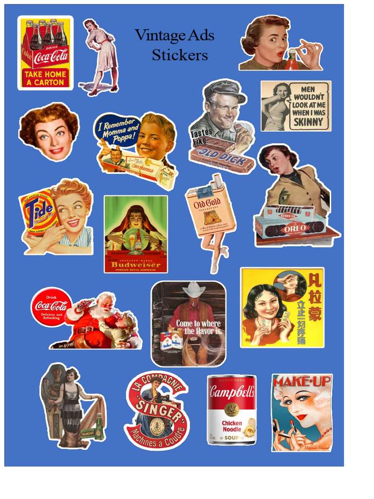 VINTAGE Stickers | PDF