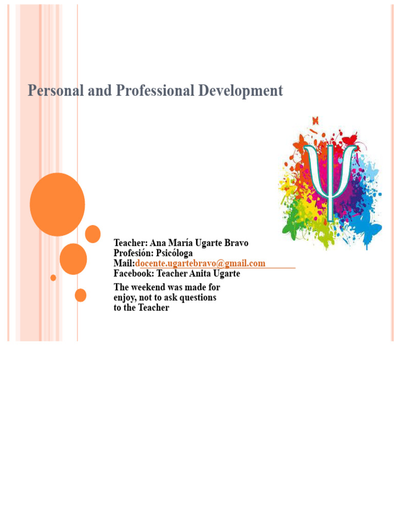 Personal and Professional Development | PDF | Motivation | Motivational
