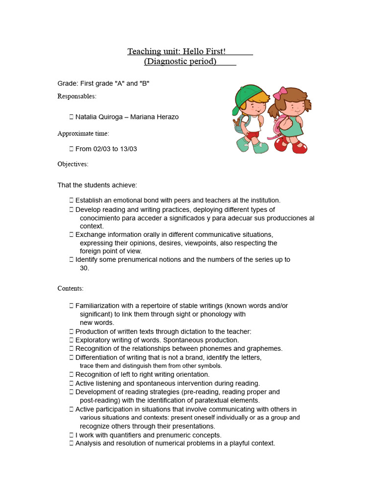 First Grade Emotional and Literacy Unit | PDF | Human Communication ...
