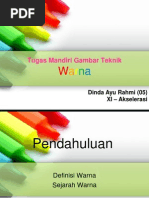 Pengertian warna