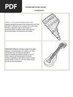 Traditional Instruments of the Dominican Republic | PDF | String ...