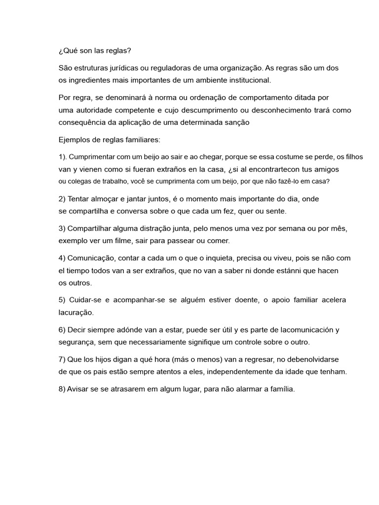 O Que São As Regras | PDF | Sanções (jurídico)