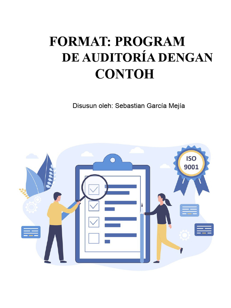 Format Program Audit Contoh | PDF
