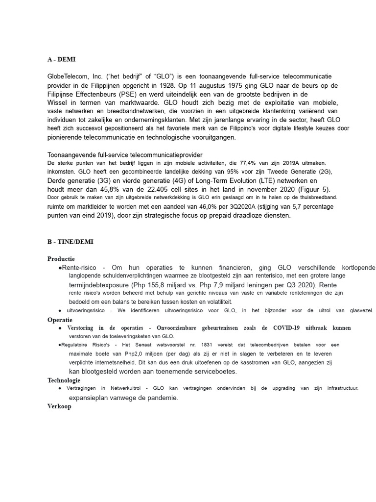 Risico Project | PDF