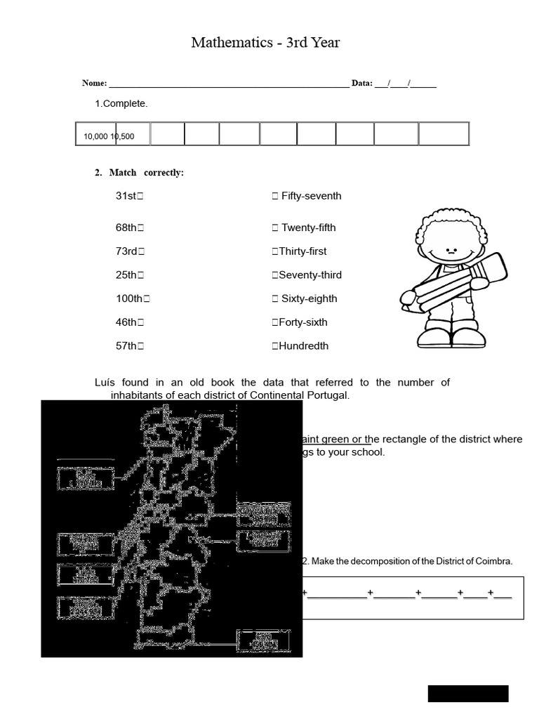 3rd Year Mathematics Exercises | PDF | Mathematics