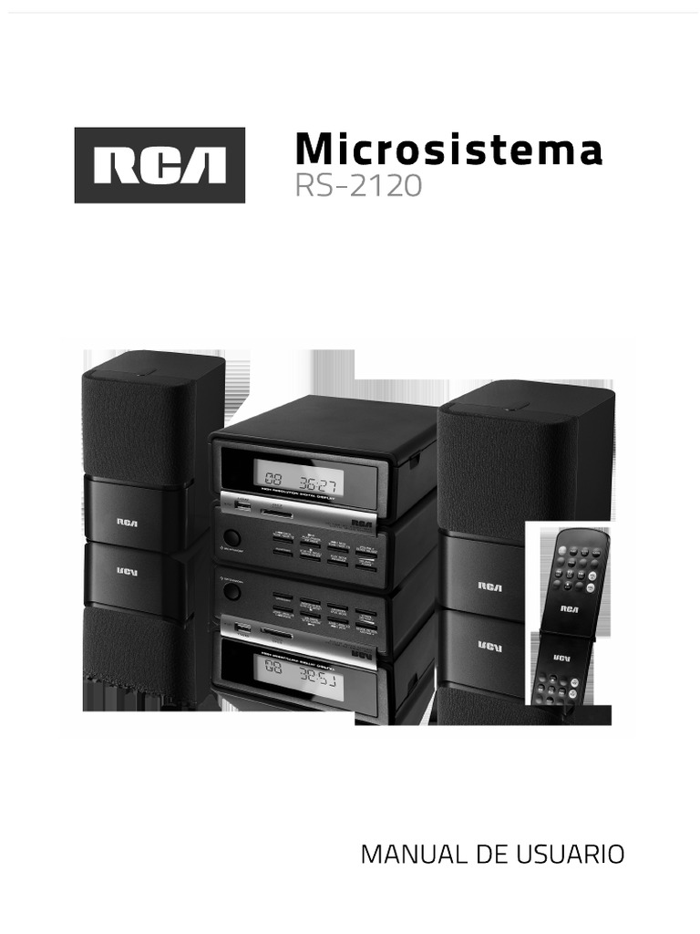 Manual Rca RS 2120 PDF | PDF