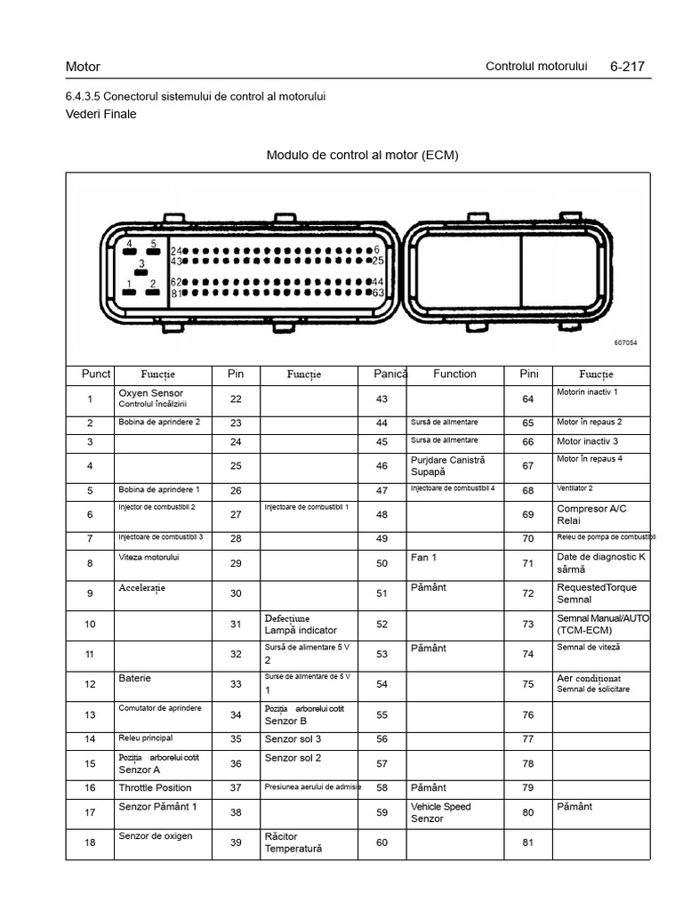 ECM PINOUT Chevrolet-Sail PDF | PDF
