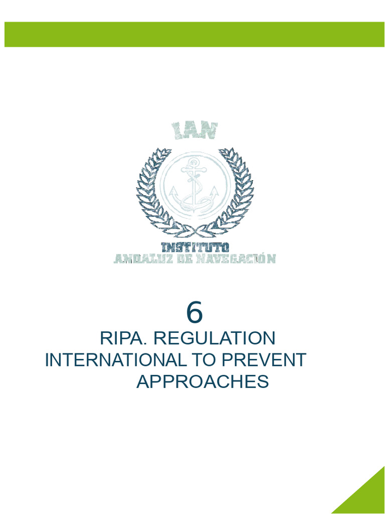 International Regulations for Collision Prevention | PDF | Ships | Traffic