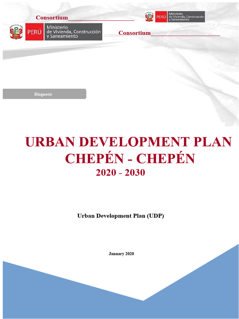 Urban Development Plan Chepén 2020-2030 | PDF | Tourism | Urban Planning