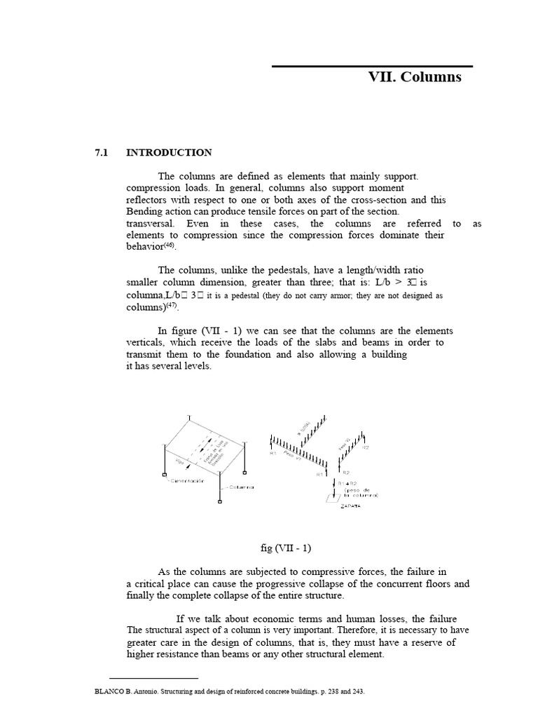 Understanding Column Design in Structures | PDF | Bending | Column