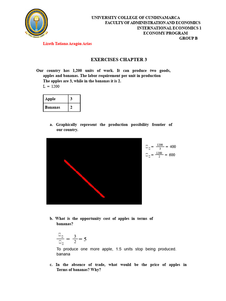 Exercise Chapter 3 | PDF | Economic Equilibrium | Demand