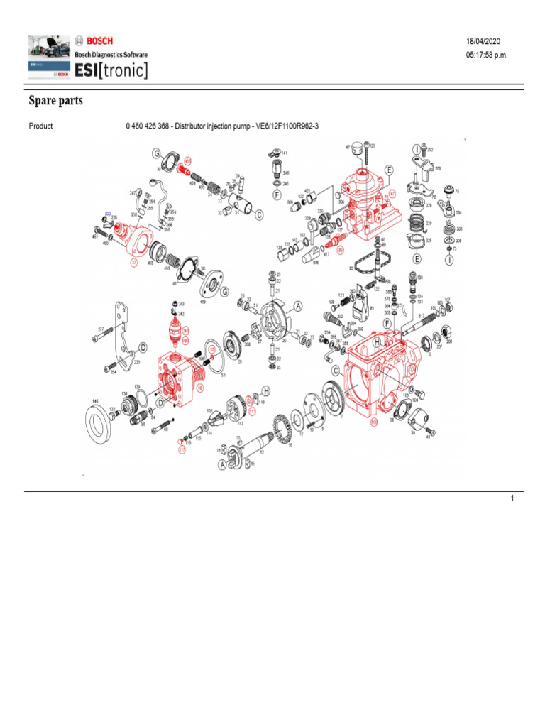 0 460 426 368 Breakdown | PDF | Screw | Pump
